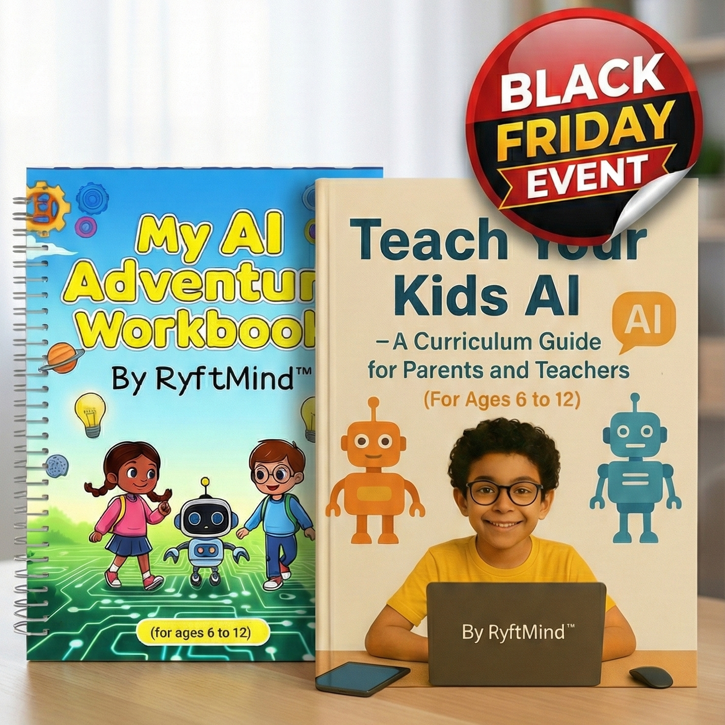 Teach Your Kids AI:    The RyftMind™ Guide & Workbook