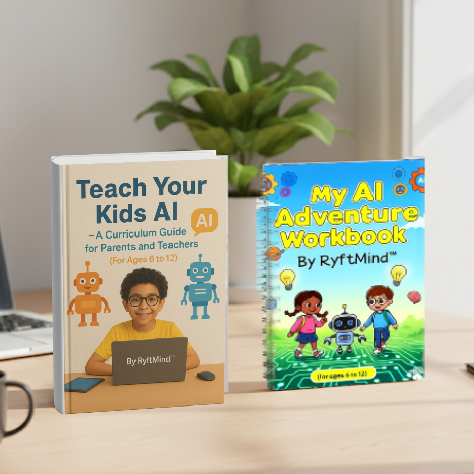 Teach Your Kids AI:    The RyftMind™ Guide & Workbook