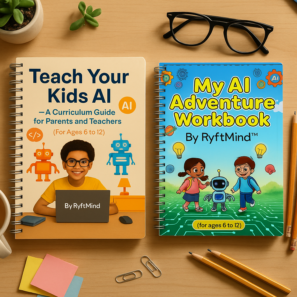 Teach Your Kids AI:    The RyftMind™ Guide & Workbook